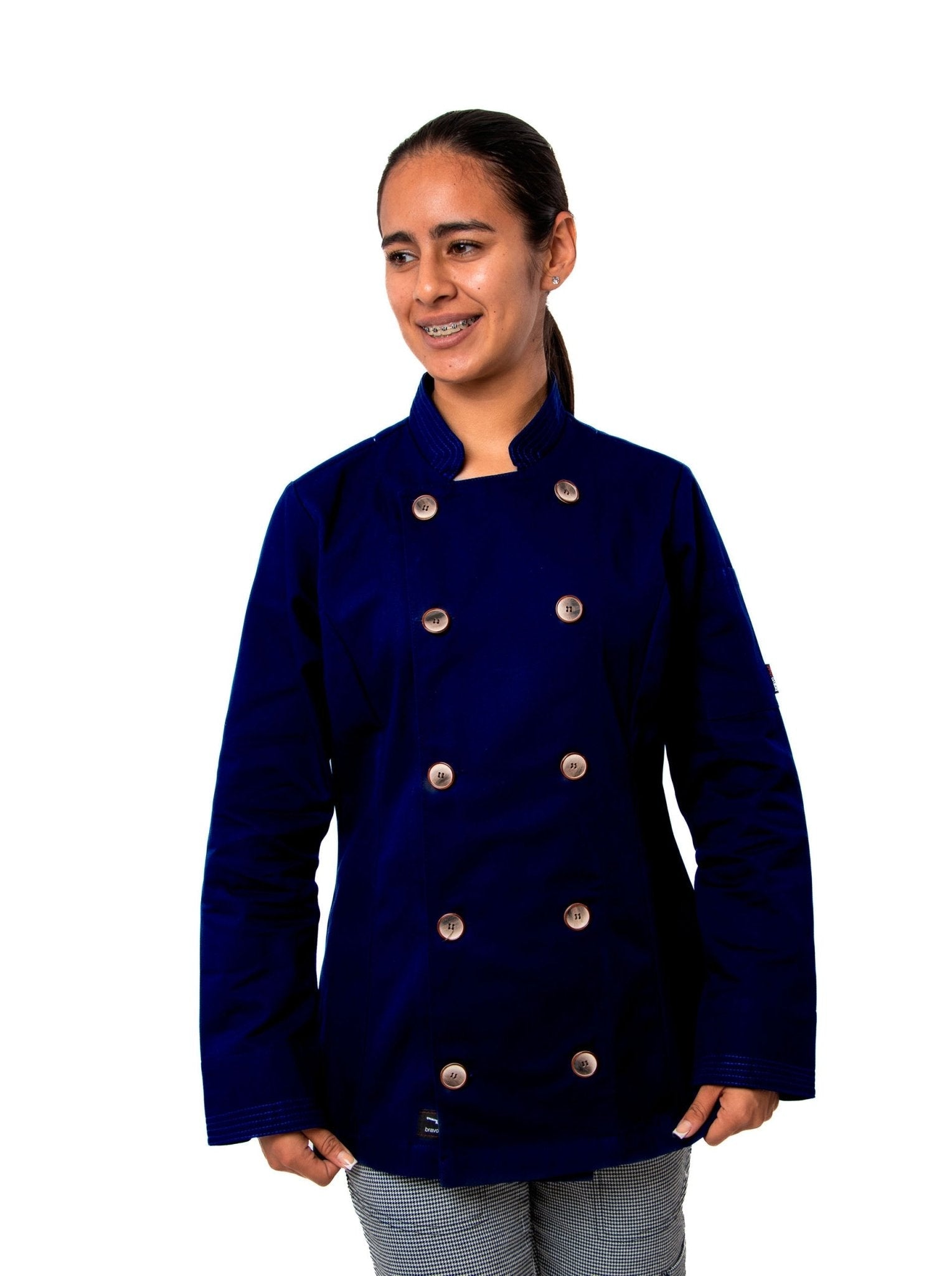 FILIPINA EJECUTIVA CHEF CORTE REGULAR LYON MUJER #Color_Azul Marino