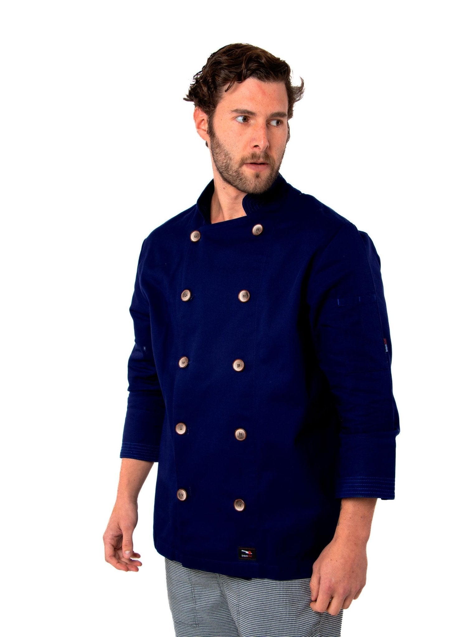 FILIPINA EJECUTIVA CHEF CORTE REGULAR LYON HOMBRE #Color_Azul Marino
