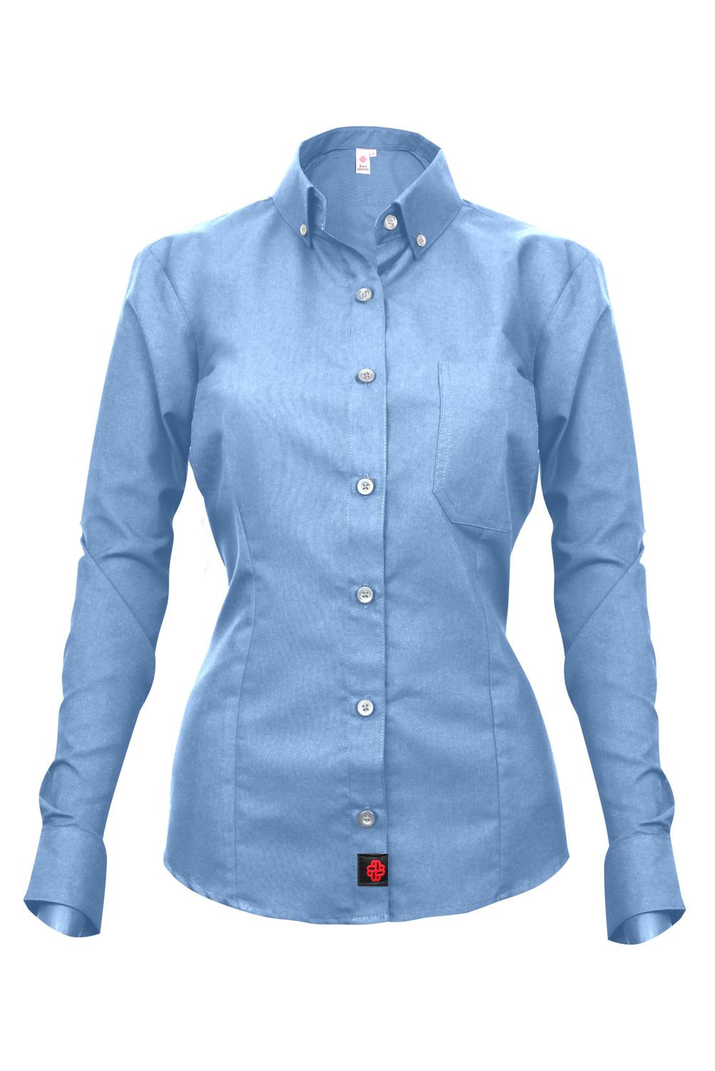 BLUSA CASUAL MANGA LARGA IBIZA #Color_Azul