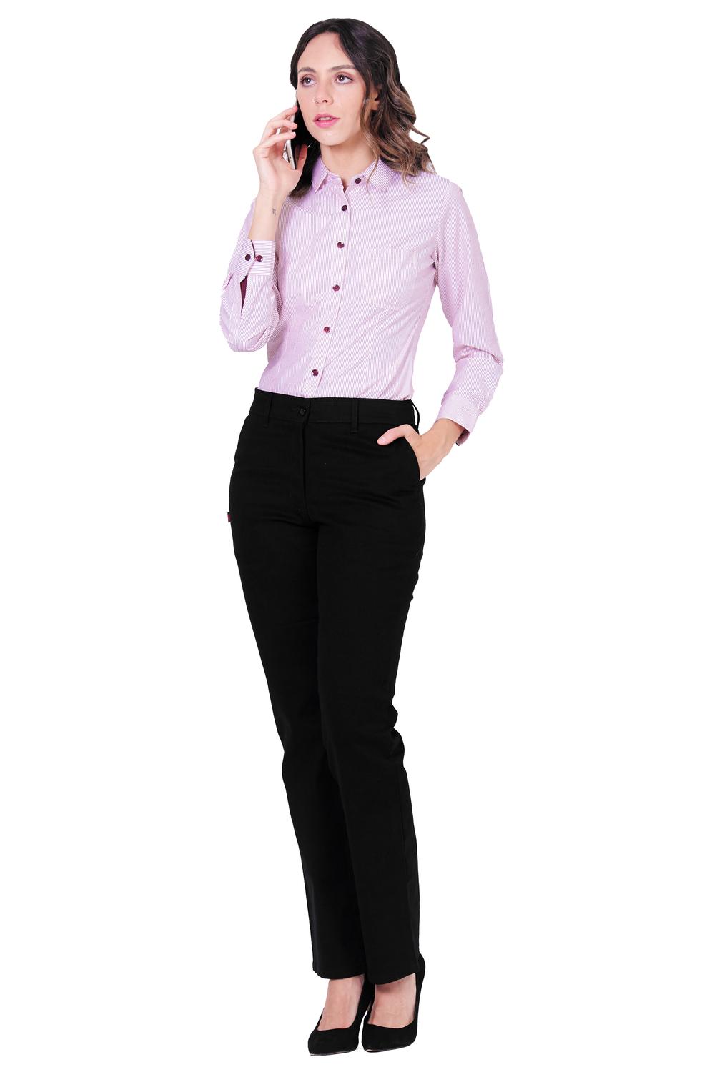 PANTALÓN CASUAL DE GABARDINA BOSTON MUJER 