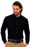 CAMISA FORMAL SLIM FIT MANGA LARGA DERBY HOMBRE