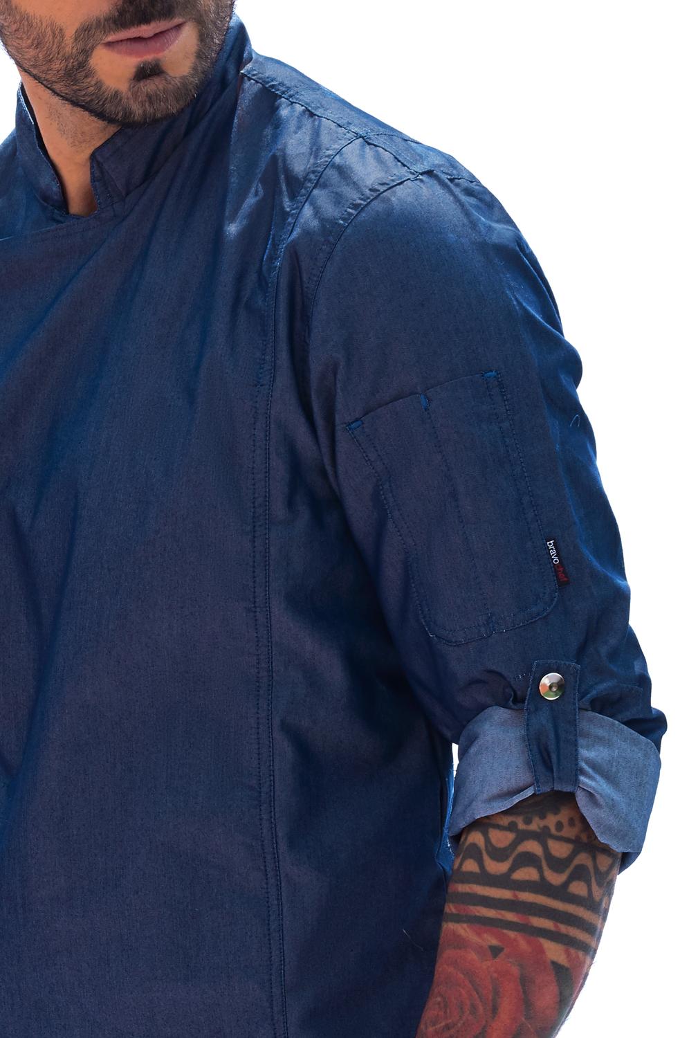 FILIPINA CHEF SLIM FIT DE MEZCLILLA CALIFORNIA HOMBRE #Color_Azul Mezclilla